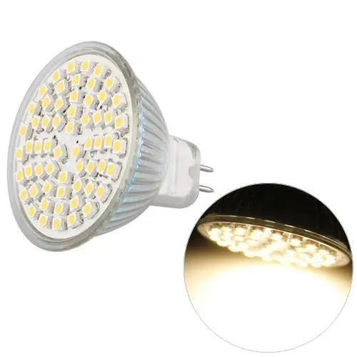 6x MR16 GU5.3 Blanc 60 SMD 3528 энергосбересветодиодный Светодиодная лампа 12 В|corn led|mr16 gu5.3led light