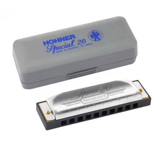 Аутентичные Hohner SP20 специальный 20 10 отверстий диатоническая губная гармоника
