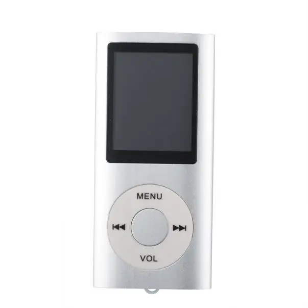 CARPRIE MP3-плеер 1,8 дюймов MP3-плеер Поддержка 16 Гб воспроизведение музыки с fm-радио видео плеер Mp3 C0528#2 - Цвет: Серебристый