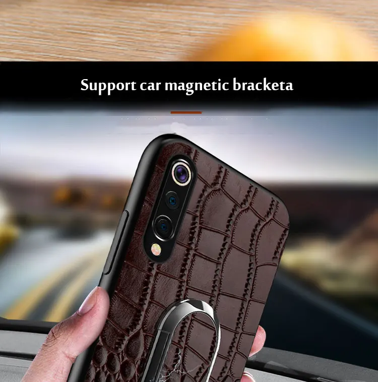 Деловой многофункциональный кожаный чехол для xiaomi mi 9 Автомобильный кронштейн чехол для телефона для xiaomi redmi note 7 ударопрочный чехол