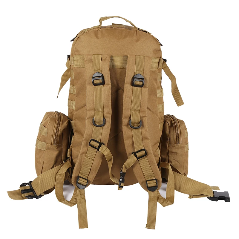 Открытый Водонепроницаемый Рюкзак Molle 600D нейлоновый штурмовой армейский Военный Тактический Рюкзак Дорожные походные сумки для выживания 50L
