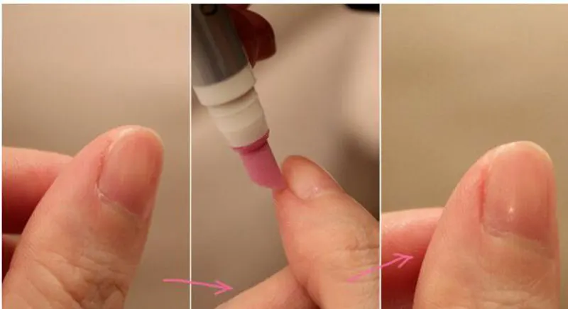 Профессиональная Уникальная каменная пилка для ногтей удалитель кутикулы