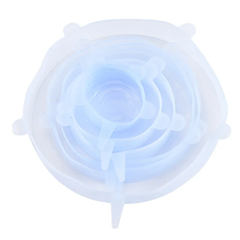 Silicone Bowl Cover Plastic Wrap Microwave Oven Insurance | Дом и сад