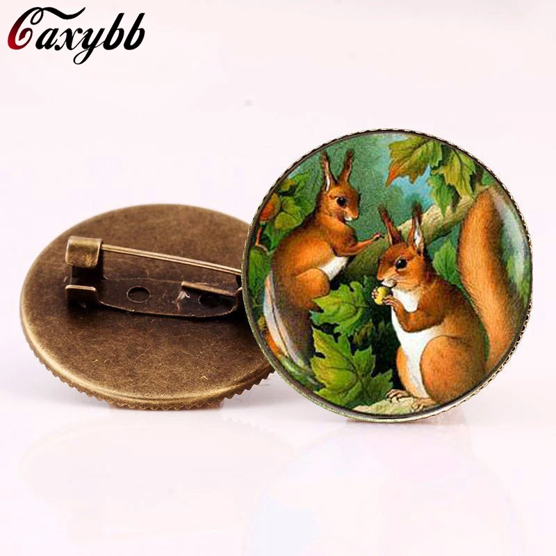 Женская винтажная брошка caxybb в виде белки животных|women brooches|brand broochbrooch brand |