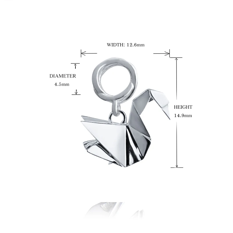 Fit Authentic Pandora Bracelet Silver 925 Original Cute Animal Charms Beads Pendant Sterling Silver Jewelry for Women gift