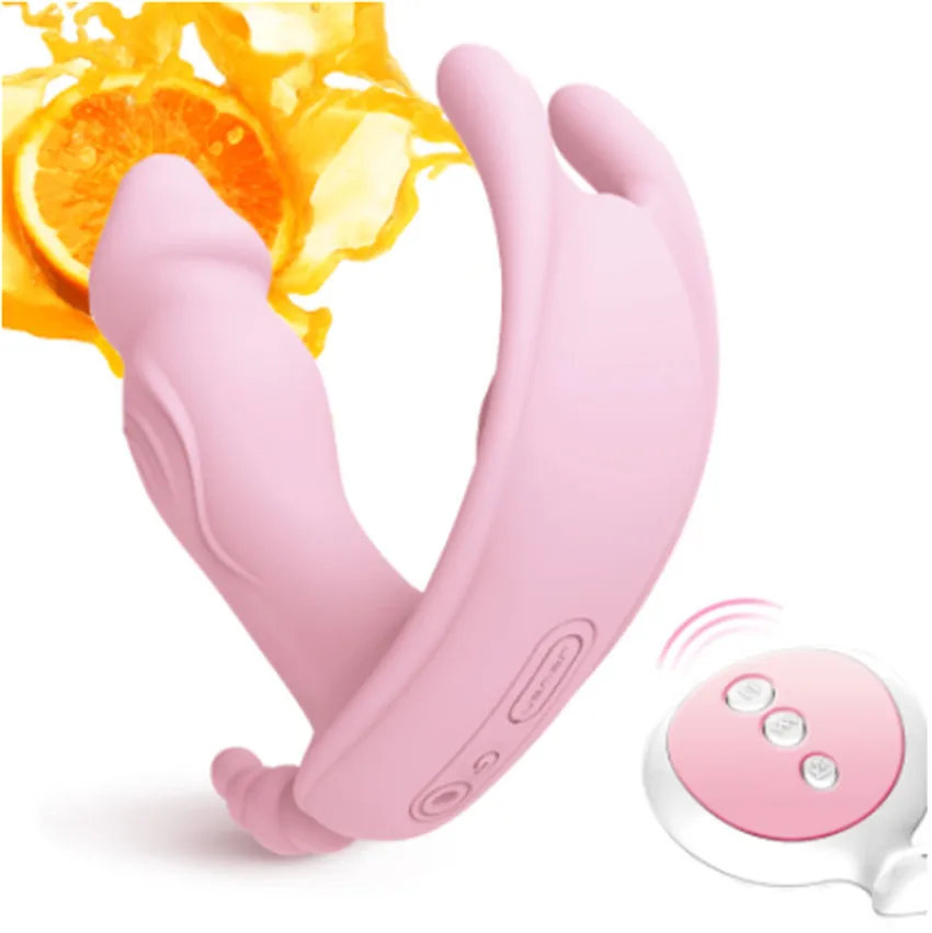 Носимый вибратор беспроводной пульт дистанционного управления страпон трусики