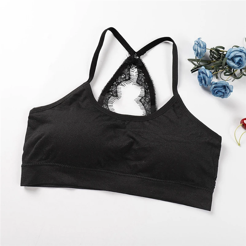 Многоразовый спортивный бюстгальтер на бретелях женский пуш ап сексуальный с