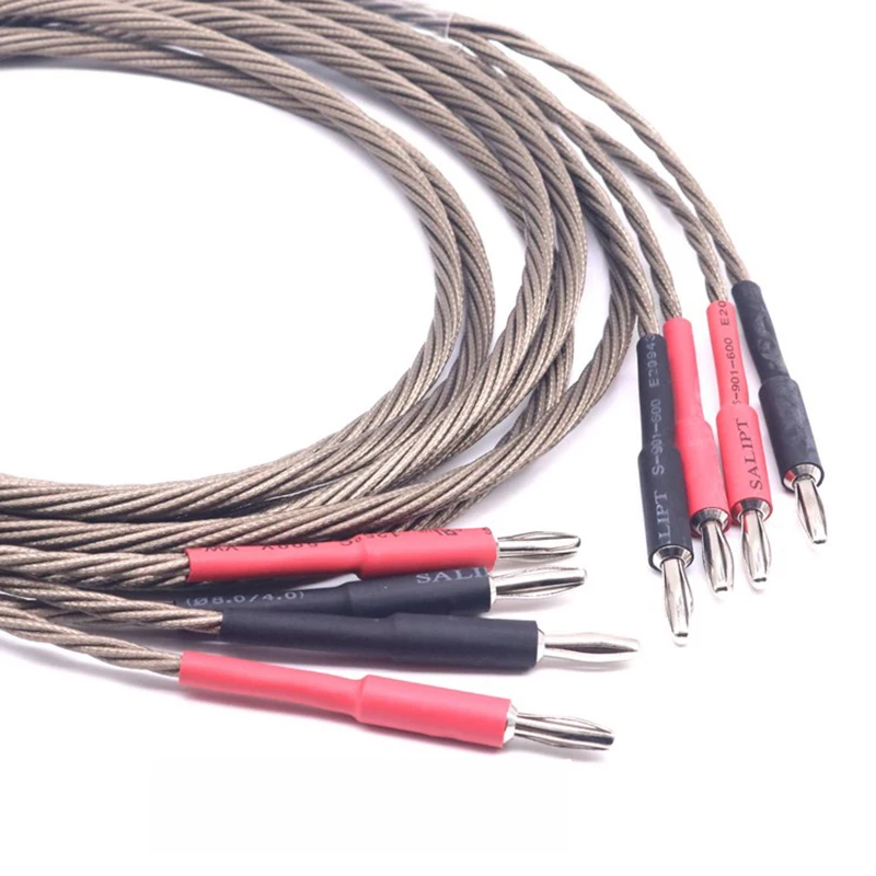 NORDOST ODIN 7N посеребренный OCC аудио Акустический кабель с разъемом типа банан|speaker