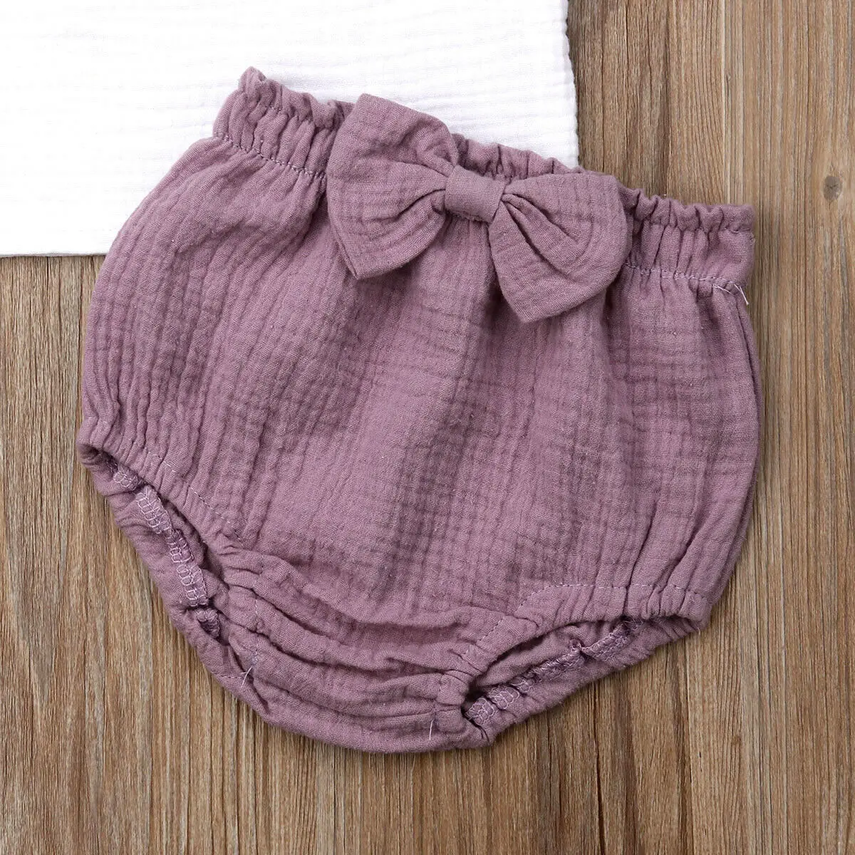 Комплект из 2 предметов однотонные топы на бретелях для маленьких девочек шорты с