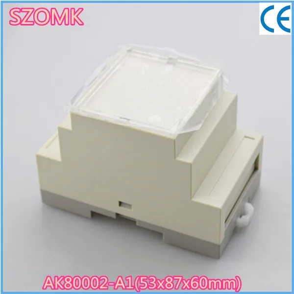 Пластиковый корпус проект коробка Электро Шокер (4 шт.) 53*87*60 мм din rail пластиковый