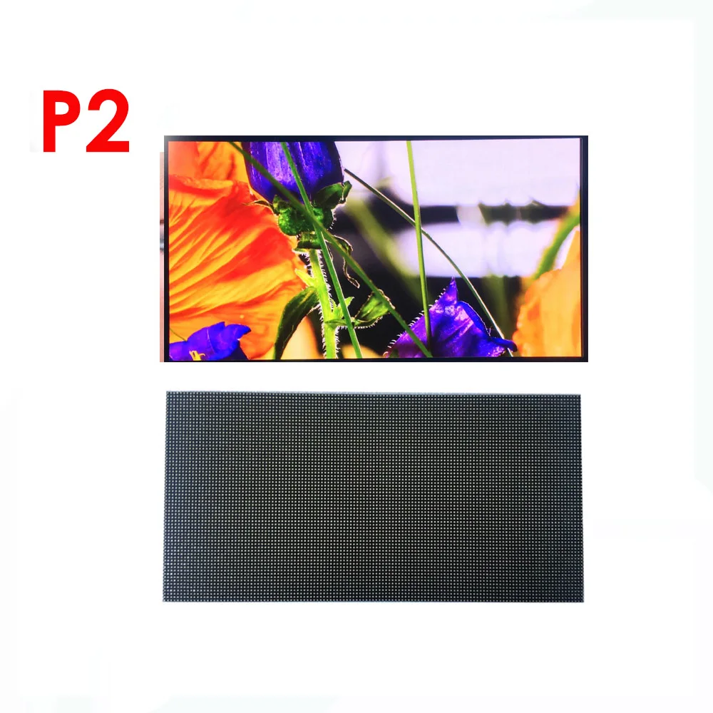 Бесплатная доставка 4 шт. светодиодный модуль p2 smd экран rgb 256x128 led для помещений