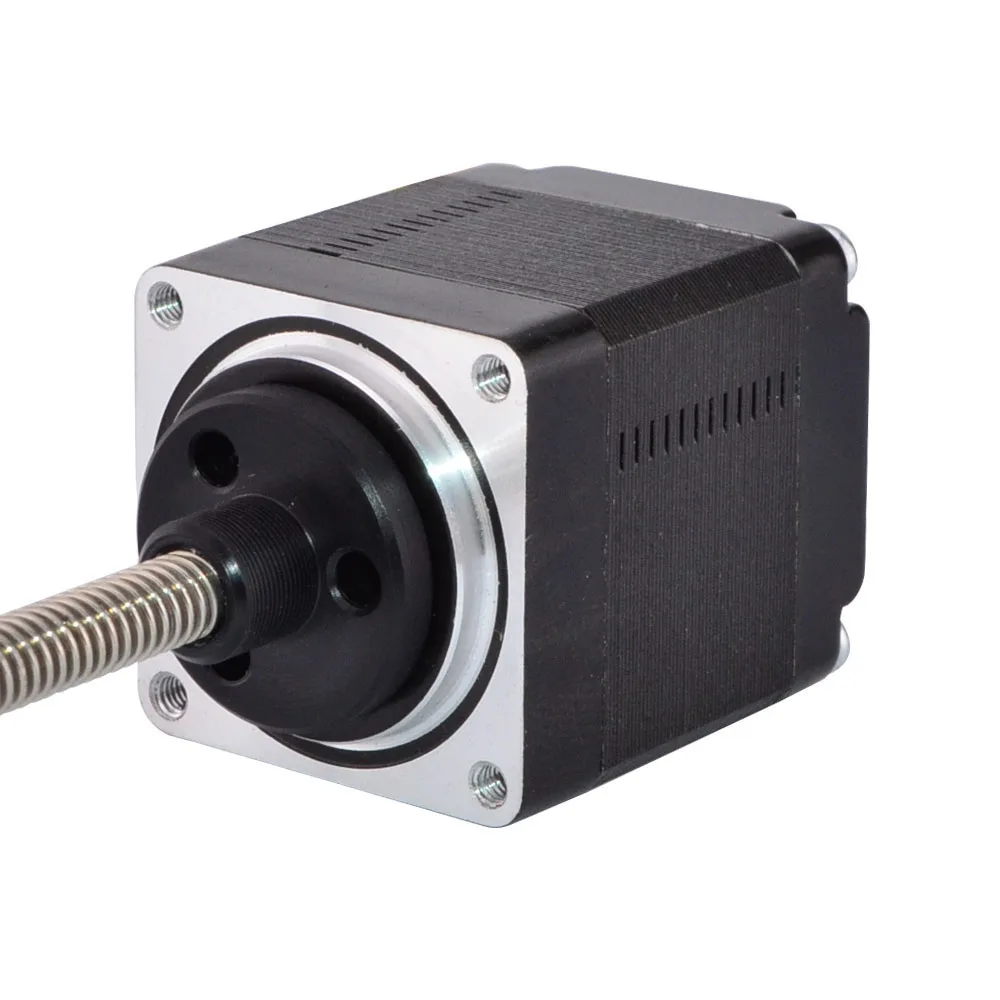 

Nema 11 External Linear Stepper Motor 4-lead 34mm Stack 0.75A Lead Screw Length 100mm for 3D Printer