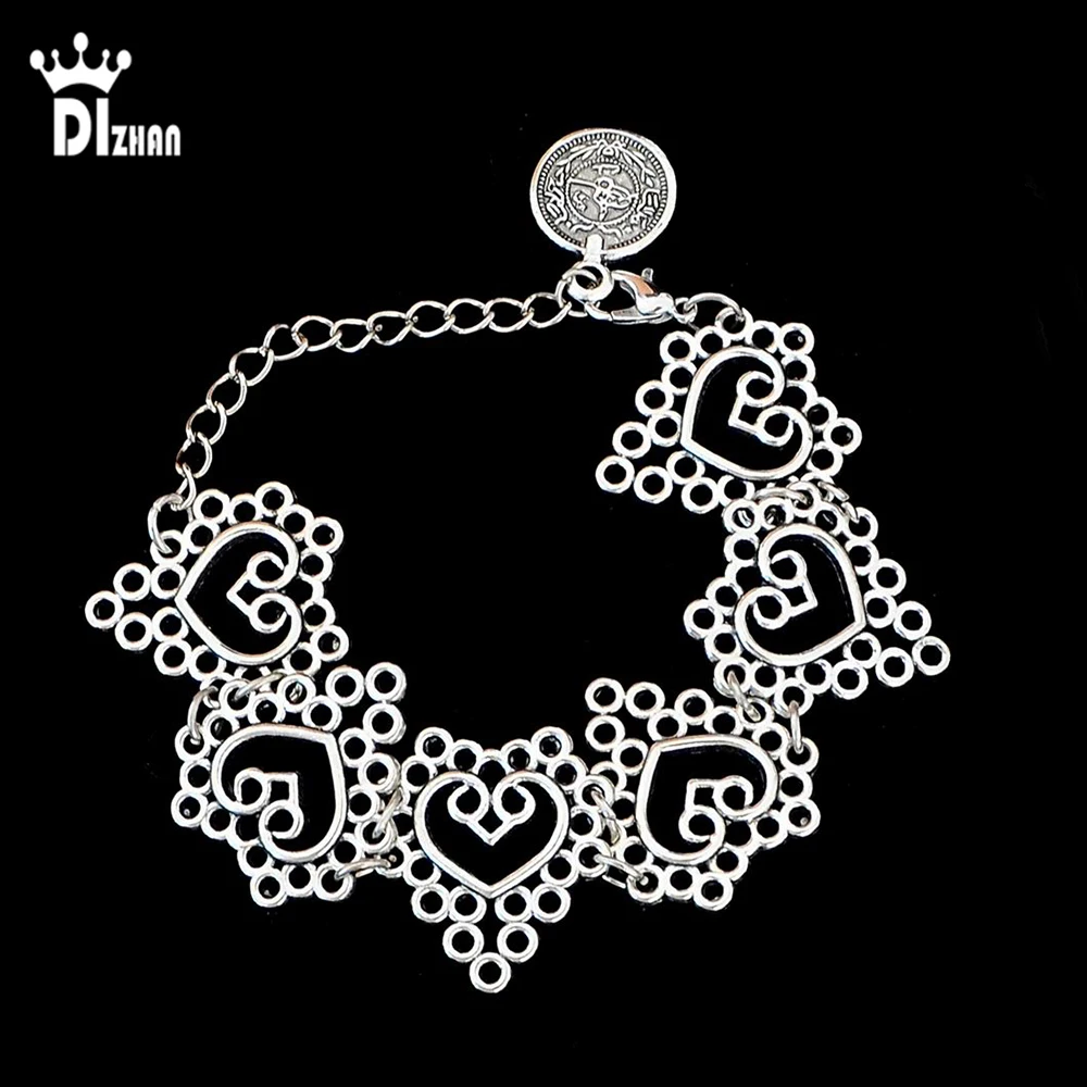 Нежный Рождественский Подарок серебряный цвет очаровательный браслет ювелирные