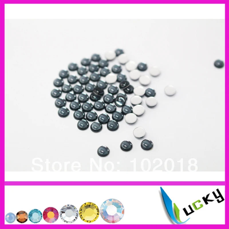 Новинка Весна 2014! 10 бриллиантов/1440 бриллиантов полукруглые жемчужные эпоксидные