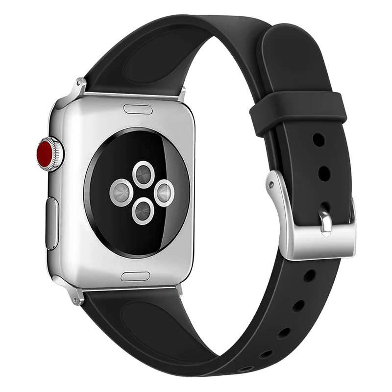 Браслет для наручных часов Apple Watch 38 мм 40 мм 42 44 мм силиконовый Apple Watch Iwatch Band для Apple Watch, версии Series4/3/2/1 81006 - Цвет ремешка: 8