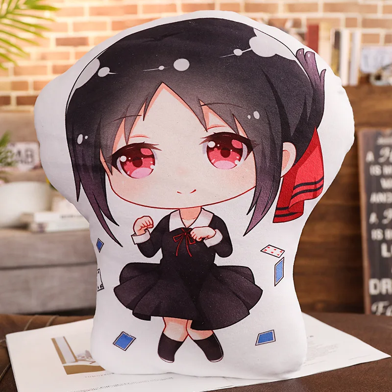 Shinomiya Kaguya Fujiwara Chika Подушка Игрушка Аниме Кагуя сама любовь война короткая