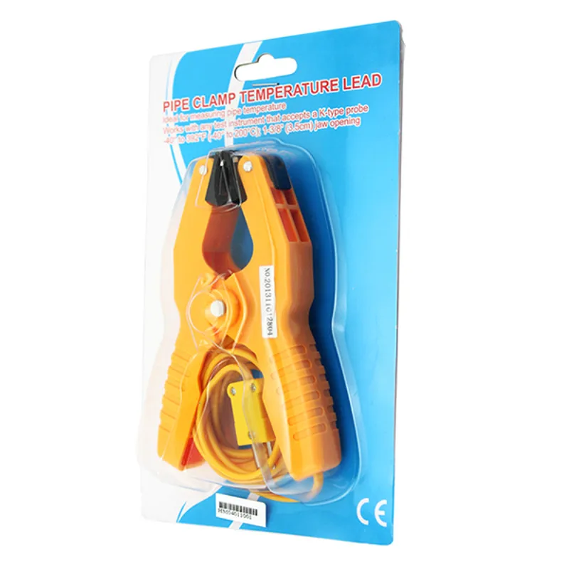  Термометр с зажимом для труб 40 ~ 200 градусов промышленный измеритель температуры