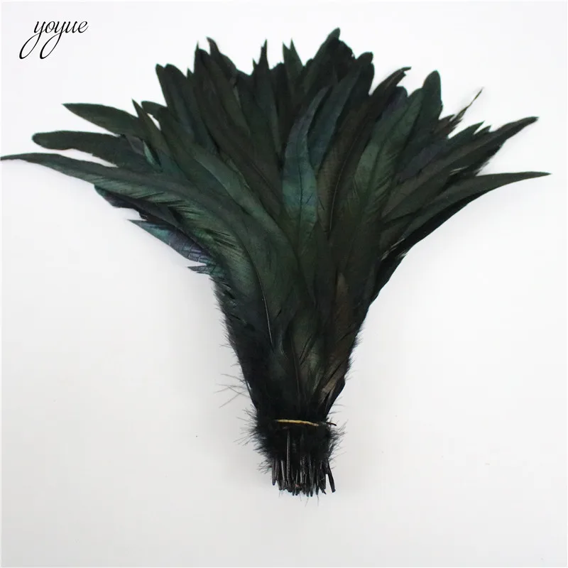 100PCS 25-30CM Natural Rooster Tail Feathers Colorful Cheap Feather For Decoration Craft DIY Party Props Accessories | Дом и сад