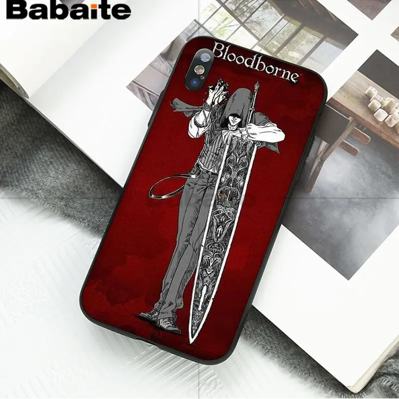 Роскошный высококачественный защитный чехол Babaite bloodborne DIY для мобильных телефонов Apple iPhone 8 7 6 6S Plus X XS MAX 5 5S SE XR