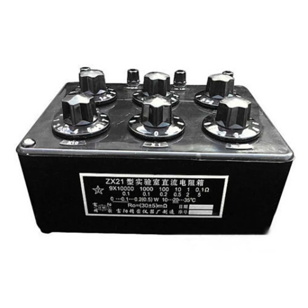 ZX21 прецизионный переменный резистор 0.1R|resistance decade box|decade resistance boxdecade box |