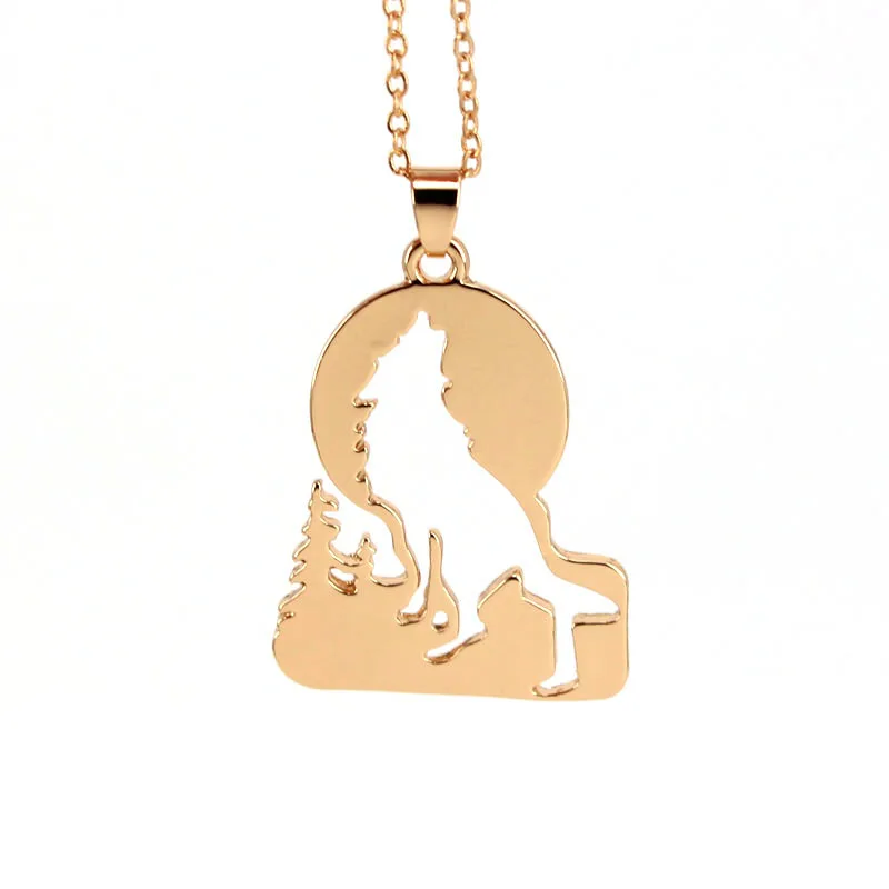 Ожерелье hzew с подвеской волка в траве ожерелье волком|wolf wolf|wolf cnecklace wolf |