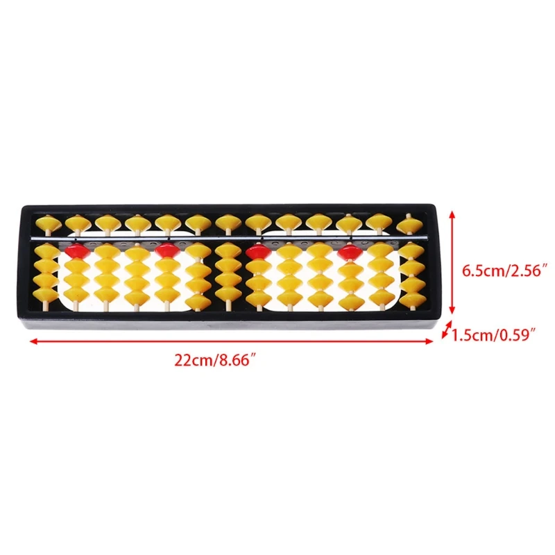 

Abacus Soroban Beads Column Kid School Learning Tools Educational Math Toys