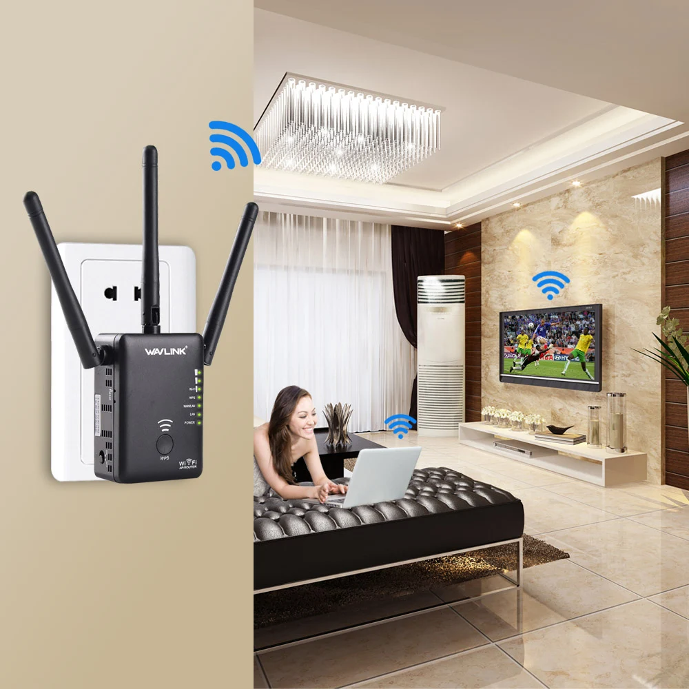Wavlink Беспроводной Wi-Fi ретранслятор с высоким коэффициентом усиления антенна wifi маршрутизатор/точка доступа WPS Wi-Fi диапазон расширитель Усилитель сигнала Усилитель