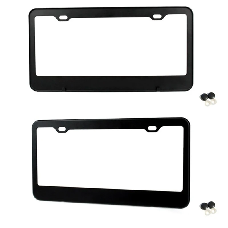 2 шт. держатель для автомобильного номерного знака из нержавеющей стали|Номерной