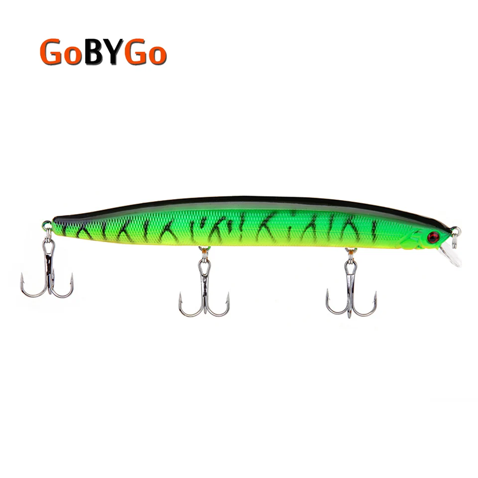 GoByGo 1 шт. 13 8 см 19 г Minnow приманки для рыбалки искусственные 3D Рыбная приманка с