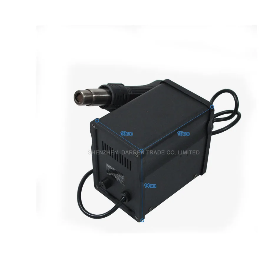 898D + сварочный паяльник тепловой фен с инструкцией на английском