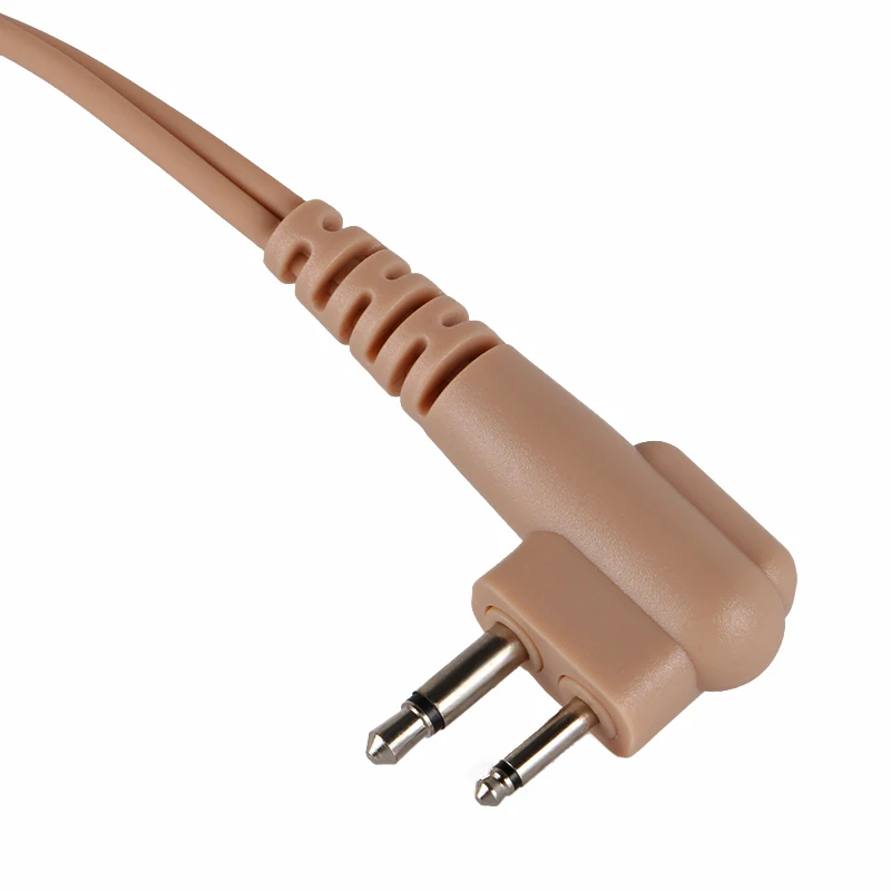 Для Motorola GP88 GP300 двухсторонняя M plug воздуховод наушник гарнитура с ptt для CP040 CP200