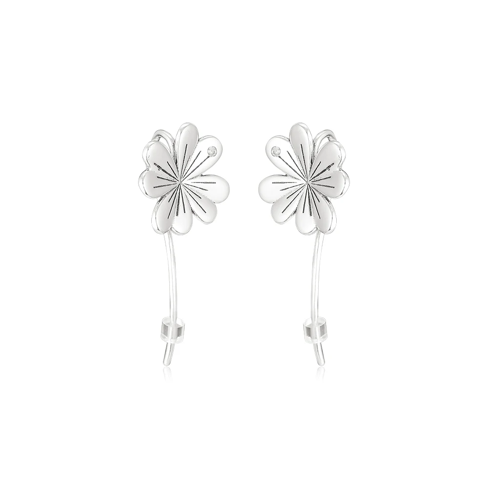 Женские серьги-гвоздики из серебра 925 пробы | Украшения и аксессуары