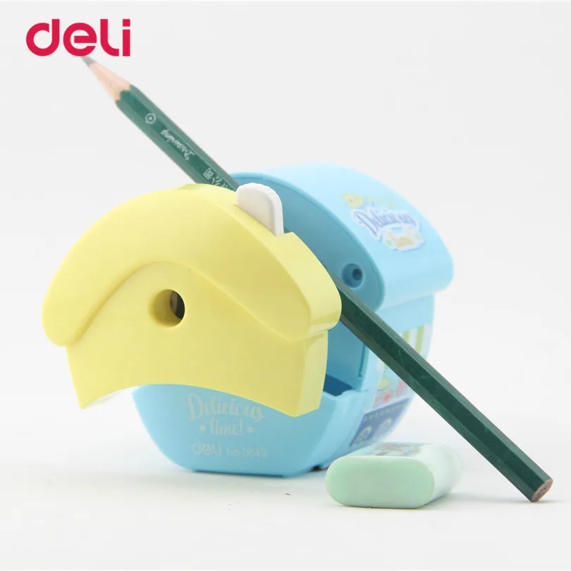 Deli/Новинка 2017 года милая точилка для карандашей в виде дома ручная работа Товары