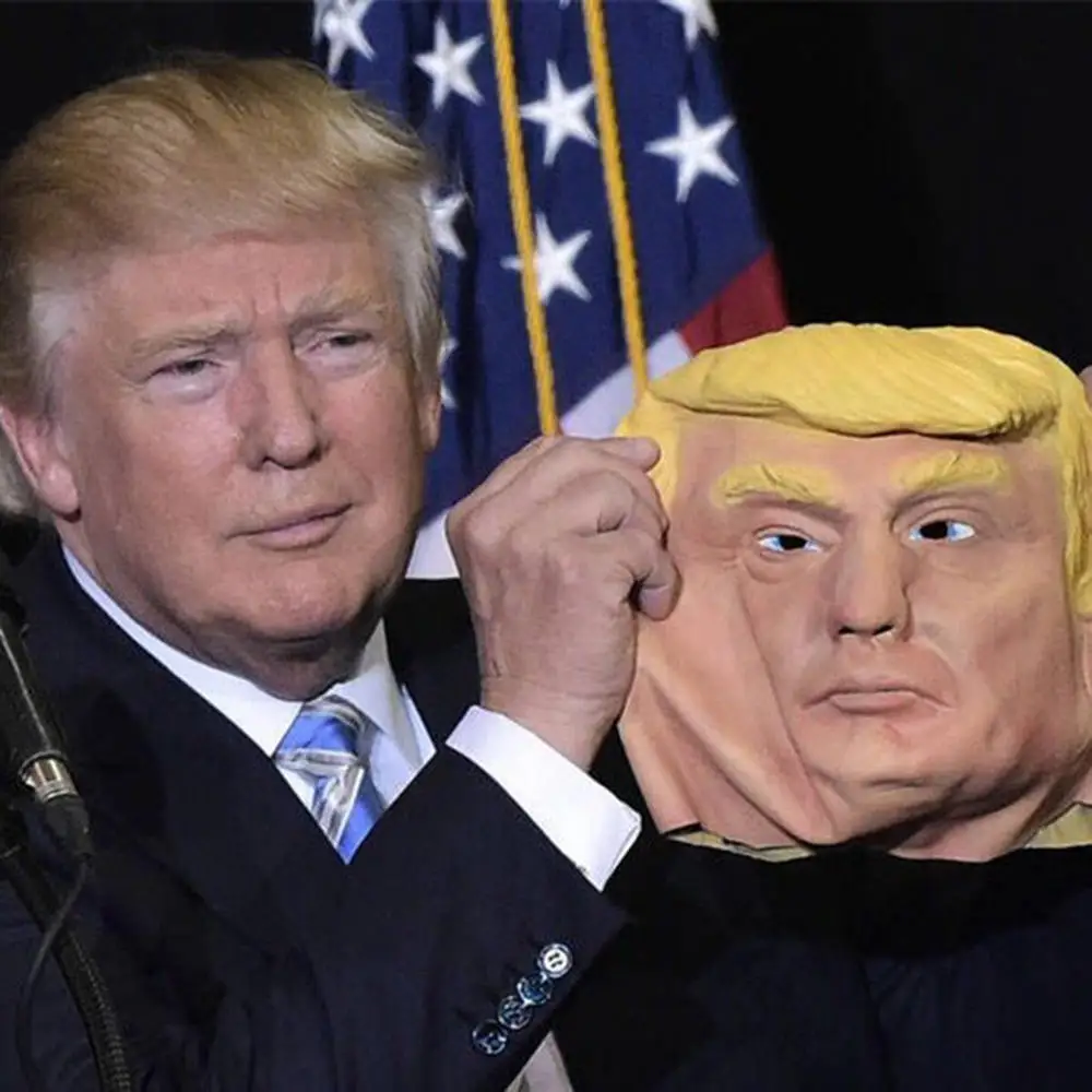 Маска Дональда Трампа маска претендента на пост. Валентина патруль Вечерние