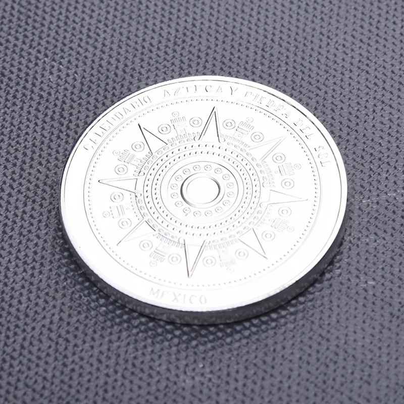 PIKAALAFAN Commemorative Coin Mexican Mayan Calendar Aztec COINS Collecting | Игрушки и хобби