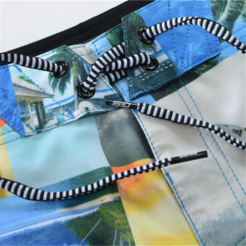 Мужские пляжные шорты Gsou летние для бега фитнеса серфинга | Спорт и развлечения