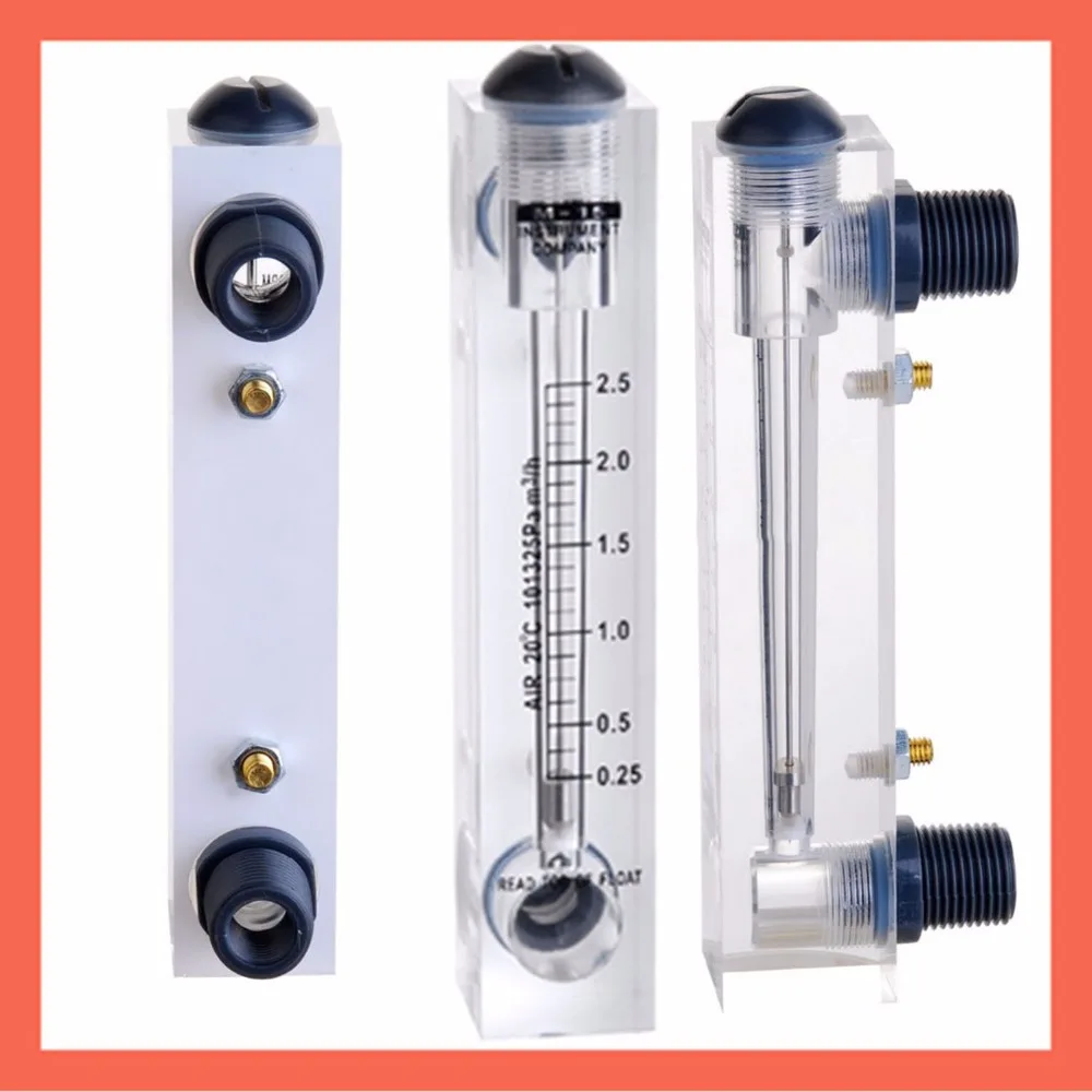 LZM-15(0.25-2.5m3/h)panel type with control valve flowmeter(flow meter) lzm15 panel/Oxygen flowmeters Tools Analysis
