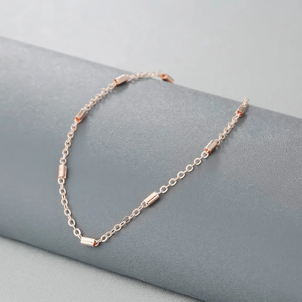 1 шт. женский браслет цепочка с геометрическим шармом|barefoot crochet|foot jewelrybeaded anklets |