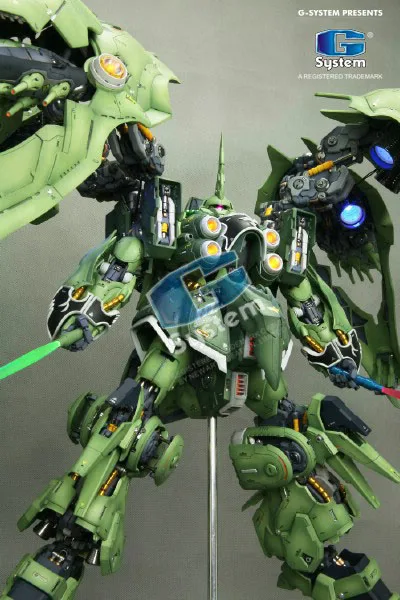 G-система Gundam Модель 1/72 NZ-666 Kshatriya(светодиодный светильник саблей в комплект не входит) Мобильный костюм комплект из смолы детские игрушки