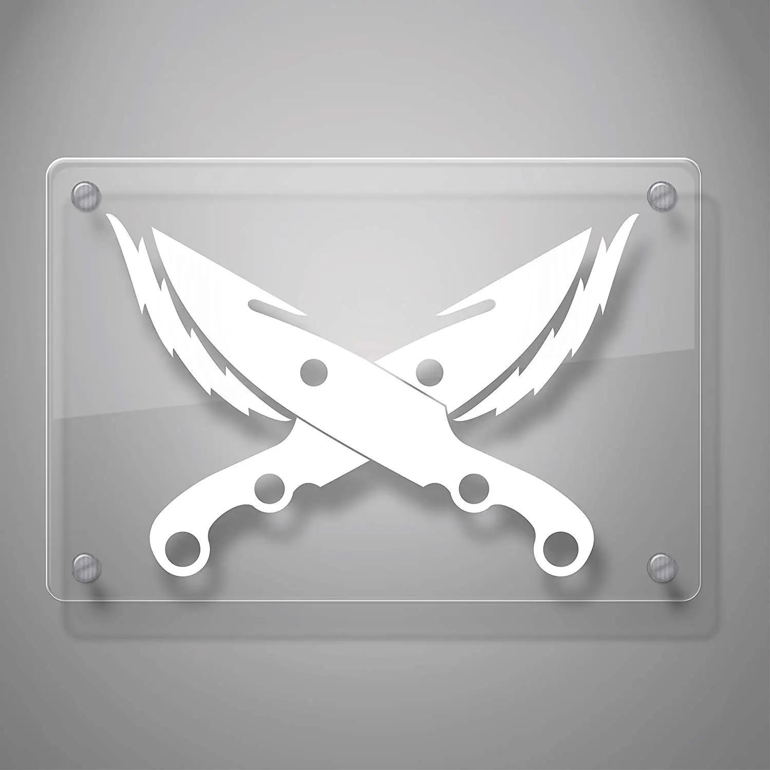 

Hunter Bladedancer Decal Sticker for Car Window, Laptop and More. # 483 (4" X 5.8", White)