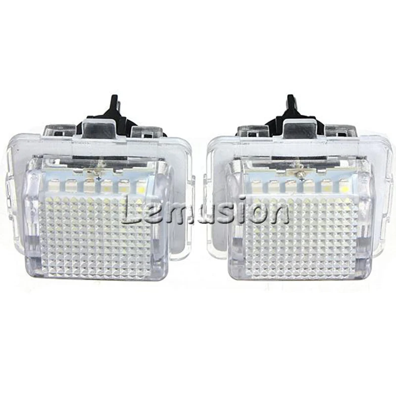 1 пара Автомобильный светодиодный номерной знак светильник дневные ходовые огни