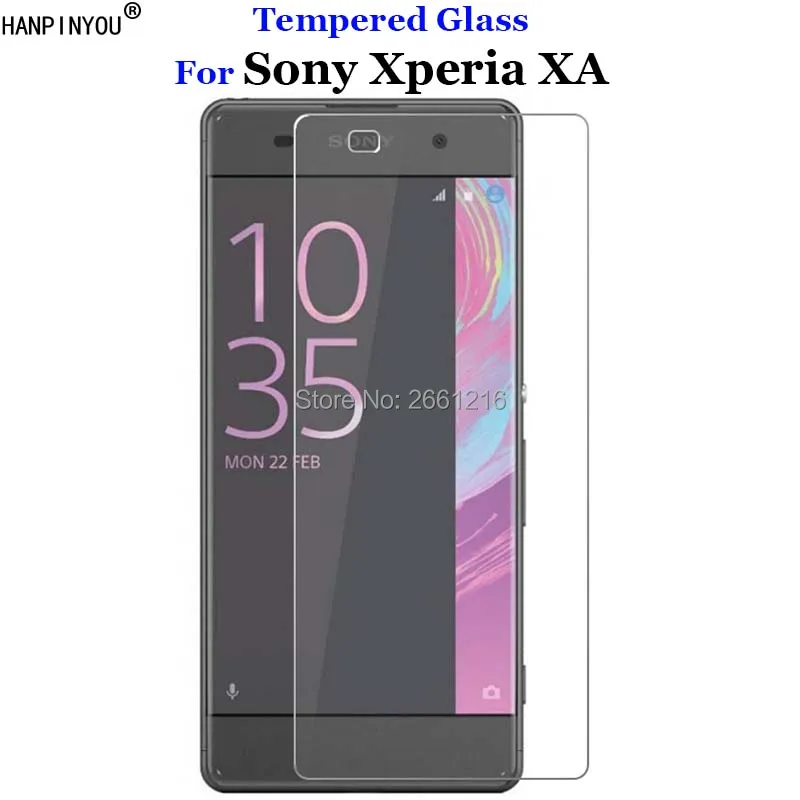 Для sony XA закаленное стекло 9H 2.5D Премиум Защитная пленка для sony Xperia XA F3111, F3113, F3115/XA Dual F3112 F3116 5,0"