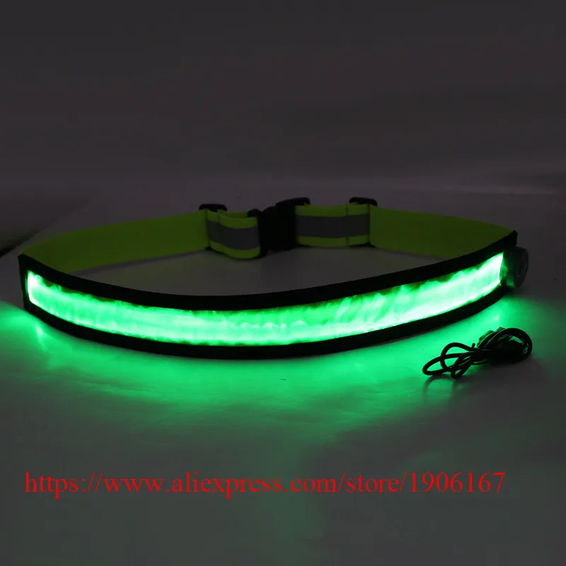 Hot Sale LED Flashing Party Waistband Safety Reflective Belt Girdle For Event Supplies | Дом и сад