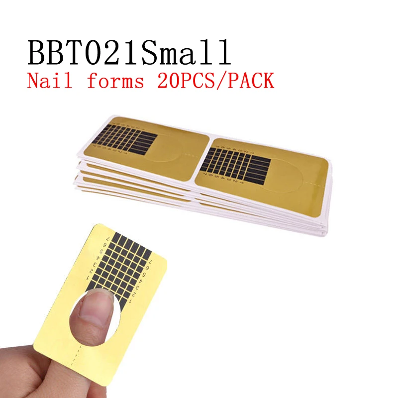 BBT021Small Маникюрный набор для удаления кутикулы машинка для стрижки вросших ногтей Корректор для ногтей кисть для ногтей Форма для ногтей кутикулы толкатель инструменты для творчества - Цвет: BBT021Small