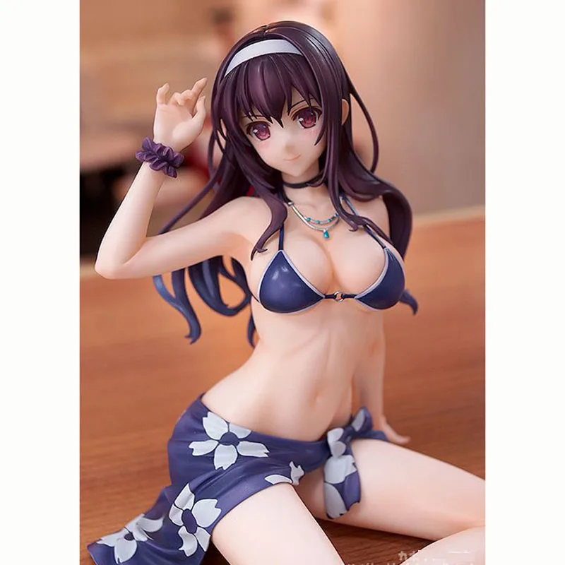 Сексуальная аниме фигурка Misaki Kurehito Kasumigaoka купальные костюмы Utaha Ver. ПВХ Коллекция