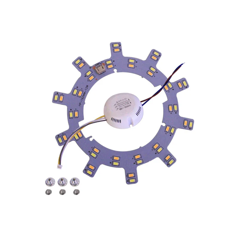 Светодиодный потолочный светильник DIY запасной магнит PCB SMD5730 двойной цвет