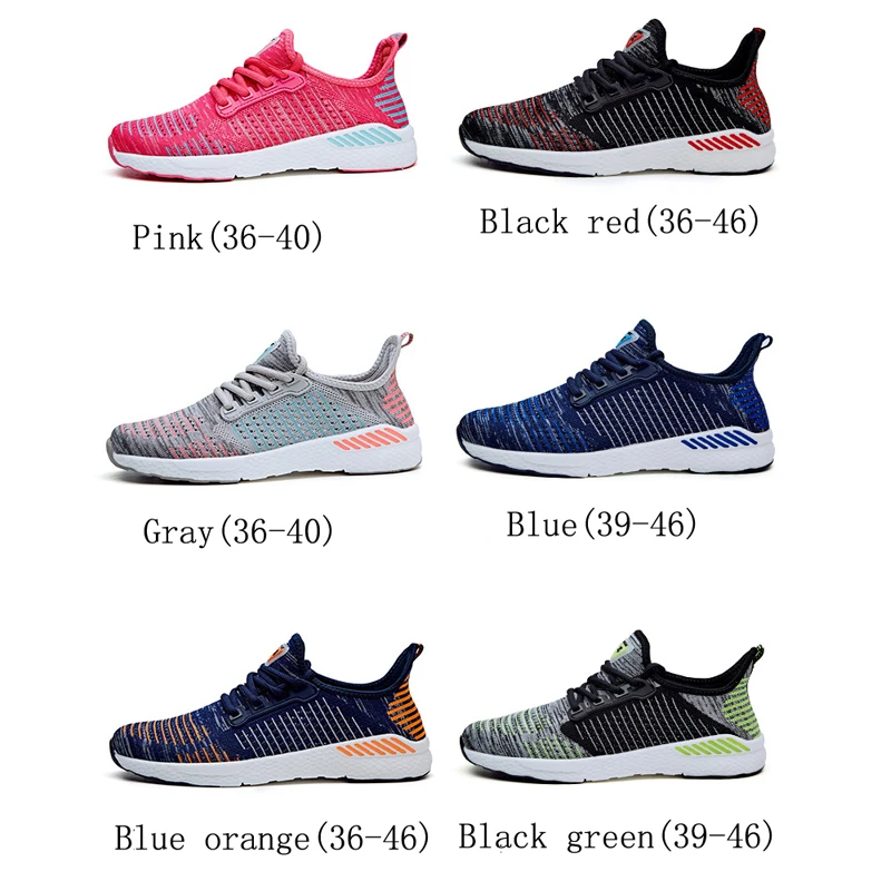 Uminder сетки кроссовки для Для мужчин женщин унисекс Flyknit бег sSummer атлетика обувь