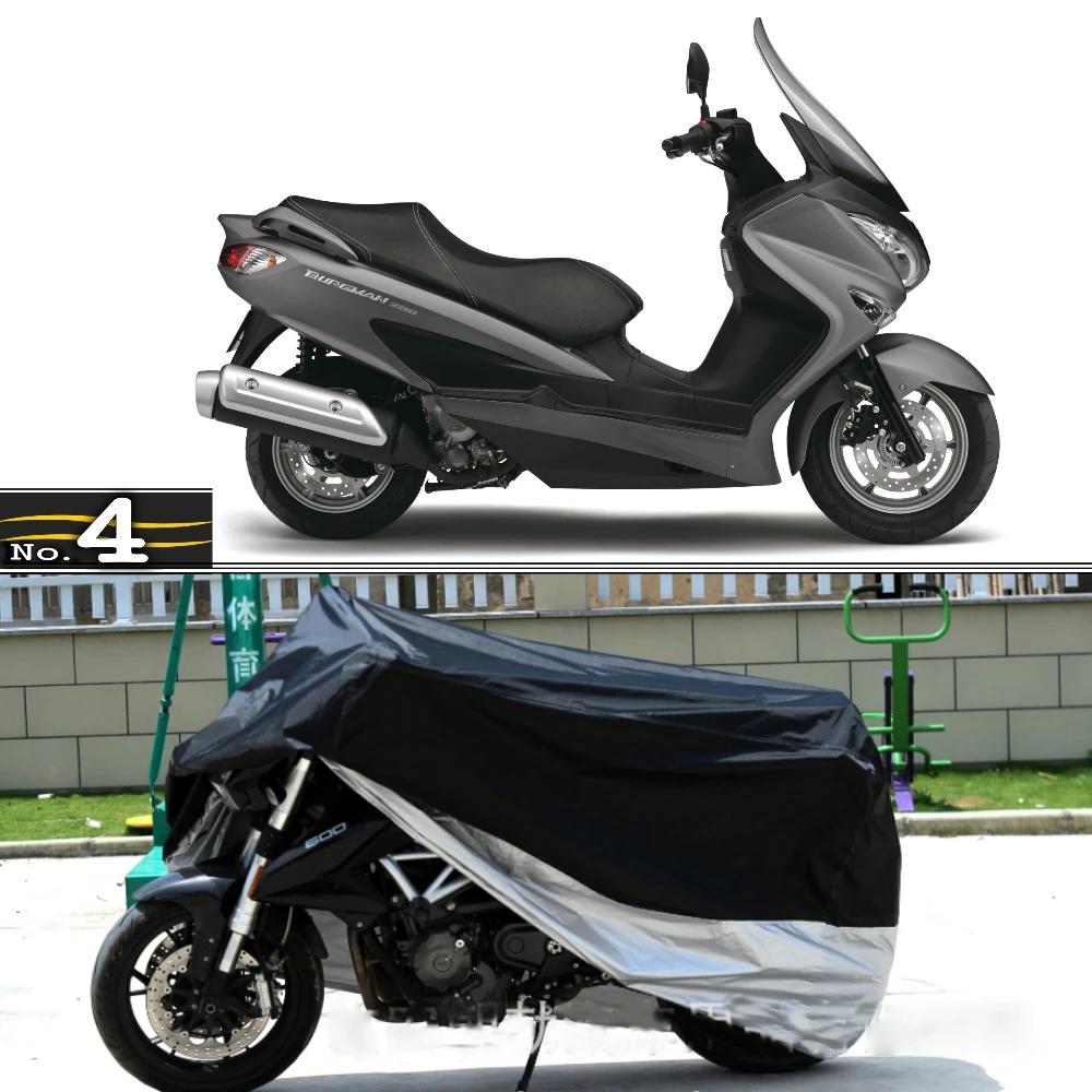 Чехол для мотоцикла Suzuki UH200 Burgman 200 водонепроницаемый с защитой от УФ-лучей