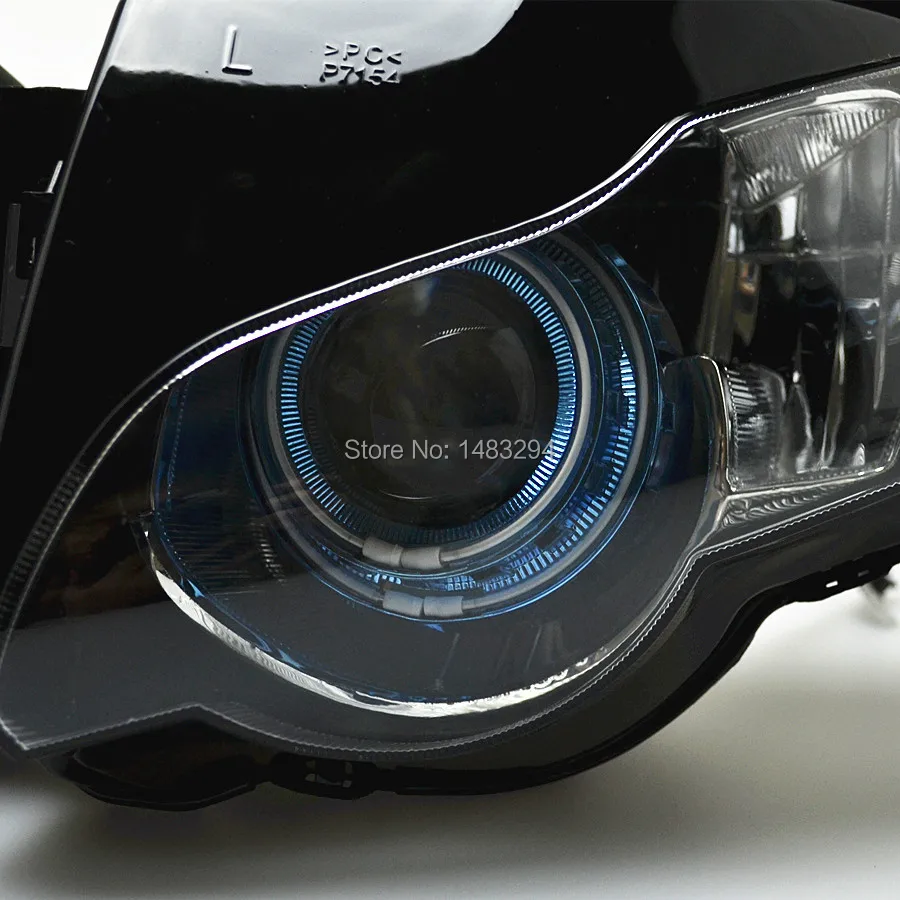 Модифицированный проектор HID Blue Halo White Angel Eye для Honda CBR1000 RR 2008 2011|cbr1000rr|rr eyesrr |