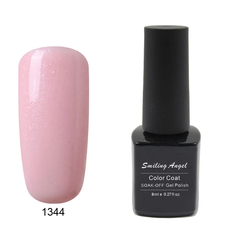 Smiling Angel 4 шт. французский набор цветов УФ-лампа LED впитывает сверху базовый слой